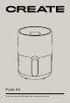 Create Fryer Air User Manual