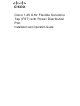 Cisco SG-FST-2-04-FP-P Installation And Operation Manual