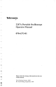 Tektronix 2247A Operator's Manual