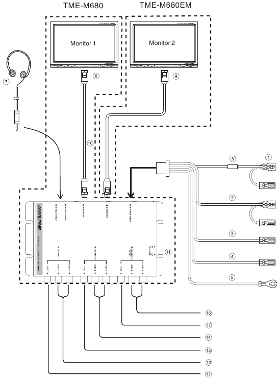 Alpine TME-M680, TME-M680EM - LCD MONITOR Manual | ManualsLib