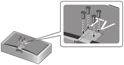 Wall mounting the soundbar - Step 4