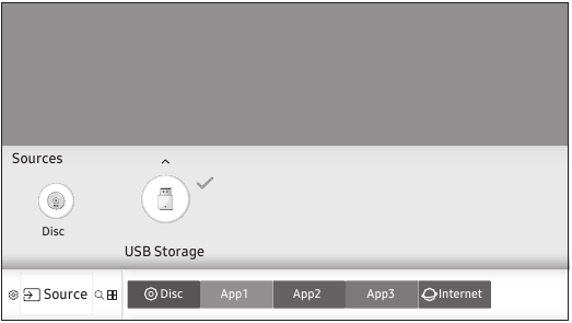 Playing Media Contents Saved on USB Memory Device