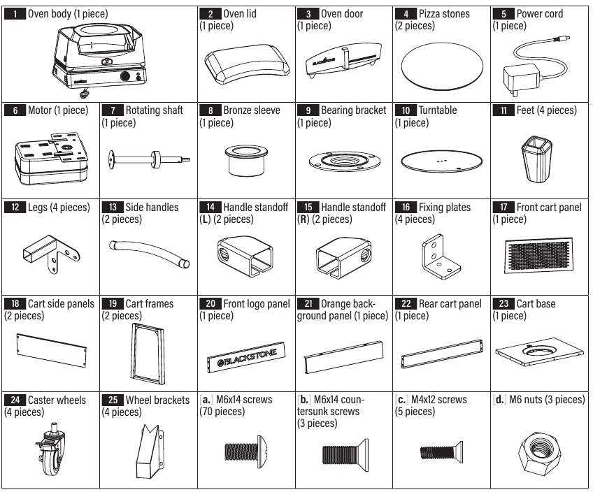 BLACKSTONE 6824 PIZZA OVEN Manual ManualsLib