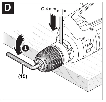 Fitting the Drill Chuck