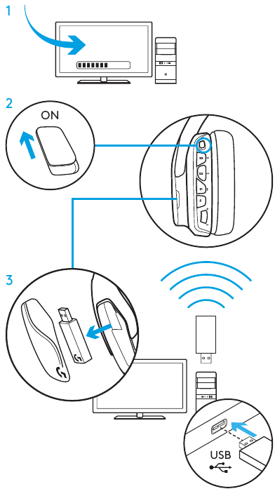 Logitech G935 - Gaming Headset Manual | ManualsLib