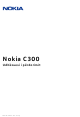 Nokia C300 Manual