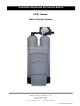 Franklin Water Treatment FTS1 Series Installation Instructions And Owner's Manual