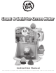 LeapFrog Count & Swirl Ice Cream Maker Instruction Manual