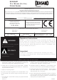 Ekasand E100043 Operator Instructions Manual