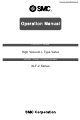 SMC Networks XLF-2 Series Operation Manual