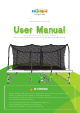 Zupapa Square Trampoline User Manual