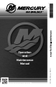 Mercury GO BOLDLY Avator 75e Operation And Maintenance Manual