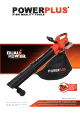 VARO Powerplus DUAL POWER POWDPG75270 Original Instruction Manual