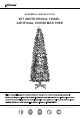 GLITZHOME 2014600164 Assembly Instruction Manual