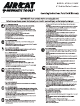 Air cat PNEUMATIC TOOLS 6700-6-336SV Operating Instructions & Parts List