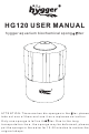 Hygger HG120 User Manual