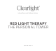 Clearlight THE PERSONAL TOWER User Manual