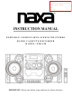 Naxa NPB-428 Instruction Manual