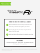 Automotive Data Solutions iDatalink maestro RR Install Manual