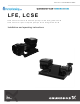 Grundfos LFE Installation And Operating Instructions Manual