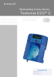 Lenntech Testomat ECO C Operating Instructions Manual