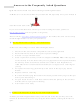 Perky-Pet 220 Frequently Asked Questions