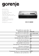 Gorenje VS110BE Instruction Manual
