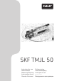 SKF TMJL 50 Instructions For Use Manual