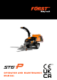 FORST ST6P Operator And  Maintenance Manual
