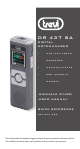 Trevi DIGITAL NOTEMANAGER DR 437 SA User Manual