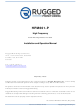 RUGGED MONITORING HPM601-P Installation And Operation Manual