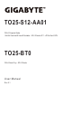 Gigabyte TO25-S12-AA01 User Manual