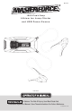 Menards MasterForce MF295 Operator's Manual