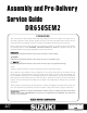 Suzuki DR650SEM2 2021 Assembly And Service Manual