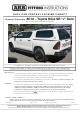 ARB 6174284 Fitting Instructions Manual