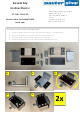 sauter FT-DW-7492-20 Assembly Instructions