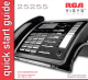 RCA ViSYS 25255 Quick Start Manual