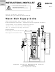 Graco 233035 Instructions-Parts List Manual