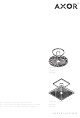 Axor 250 35312 1 Series Installation/User Instructions/Warranty