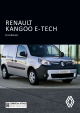Renault KANGOO E-TECH Handover Reference Manual