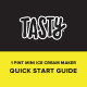 Tasty TY11695 Quick Start Manual