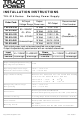 TRACO POWER TXL Series Installation Instructions