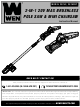 Wen 20752 Instruction Manual