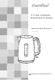 Comfee CKE171M2BSK Instruction Manual