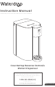 Waterdrop WD-C1S-US Instruction Manual