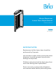 BRIO CLBL720SC Instructions
