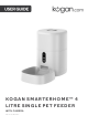 Kogan SMARTERHOME KGPETSINGWA User Manual