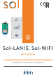 INIM Sol-LAN/S Installation And Programming Manual