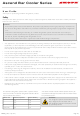 Skope Ascend Bar Cooler Series User Manual