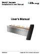 The Bio Flame Firebox SMART 18 RC Burner User Manual